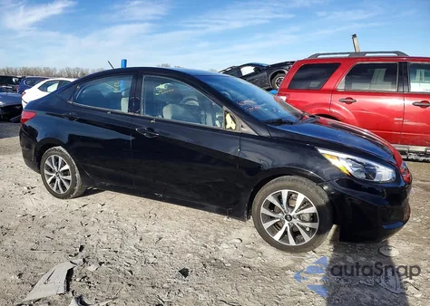 2017 Hyundai Accent Se z USA, uszkodzony, nr VIN KMHCT4AE4HU358689